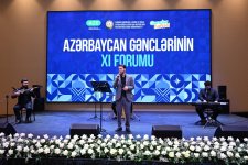Xankəndidə Azərbaycan Gənclər Forumunun 30 illiyi münasibəti ilə qala gecəsi keçirilir (FOTO)