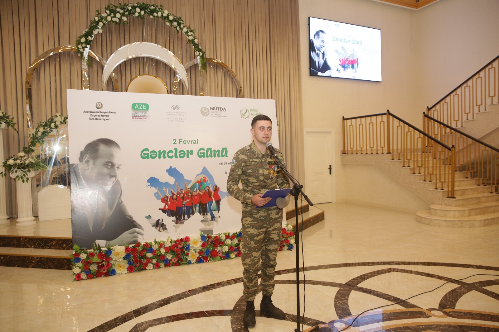 Xaçmaz rayonunda 2 Fevral – Azərbaycan Gəncləri Günü qeyd olunub (FOTO)