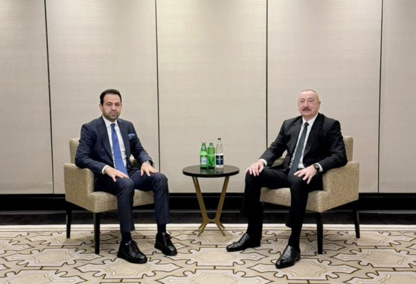 Prezident İlham Əliyevin Əbu-Dabidə Müsəlman Ağsaqqalları Şurasının baş katibi ilə görüşü olub (VİDEO)