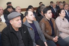 Xaçmazın Nərəcan kəndində sakinlərlə görüş keçirilib (FOTO)