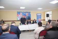 Xaçmazın Nərəcan kəndində sakinlərlə görüş keçirilib (FOTO)