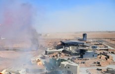 Prezident İlham Əliyev və Birləşmiş Ərəb Əmirliklərinin Prezidenti Əbu-Dabidə “Sülh Qalxanı – 2026” birgə əməliyyat-taktiki təlimini izləyiblər (FOTO)