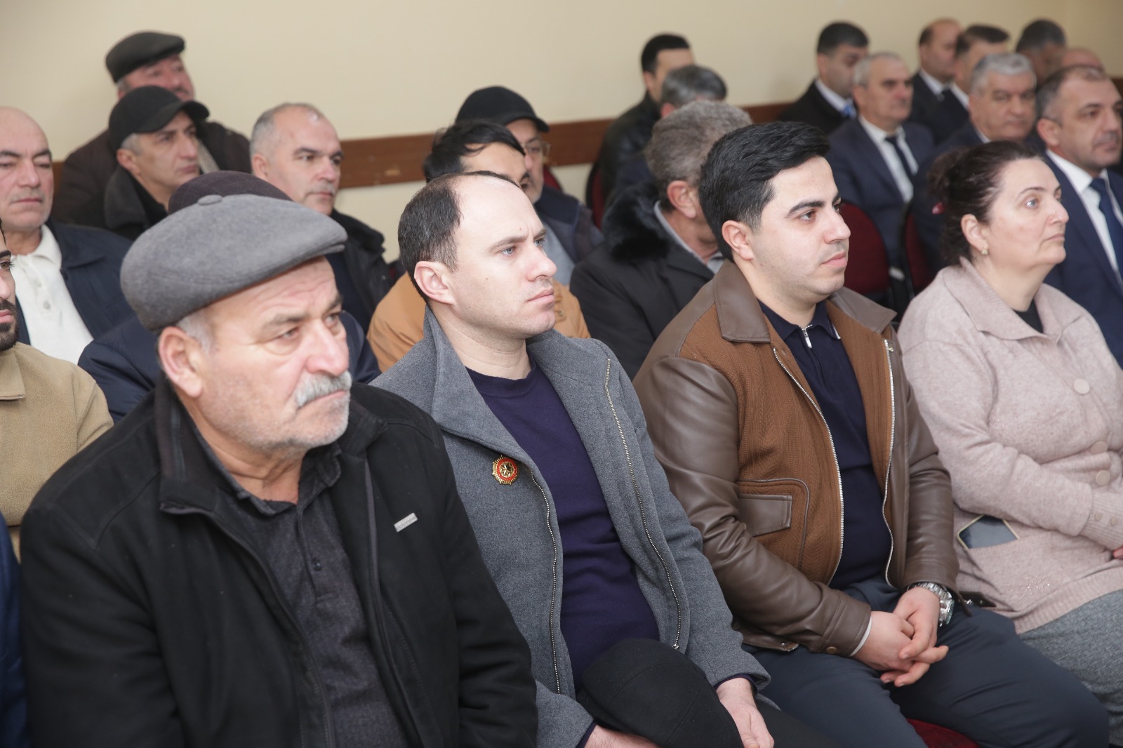 Xaçmazın Nərəcan kəndində sakinlərlə görüş keçirilib (FOTO)