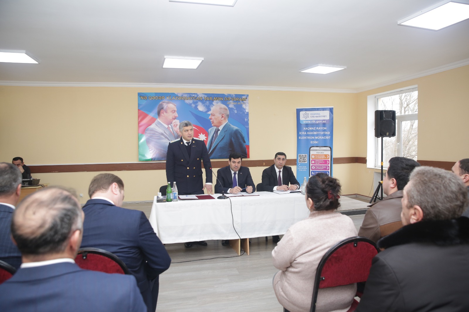 Xaçmazın Nərəcan kəndində sakinlərlə görüş keçirilib (FOTO)