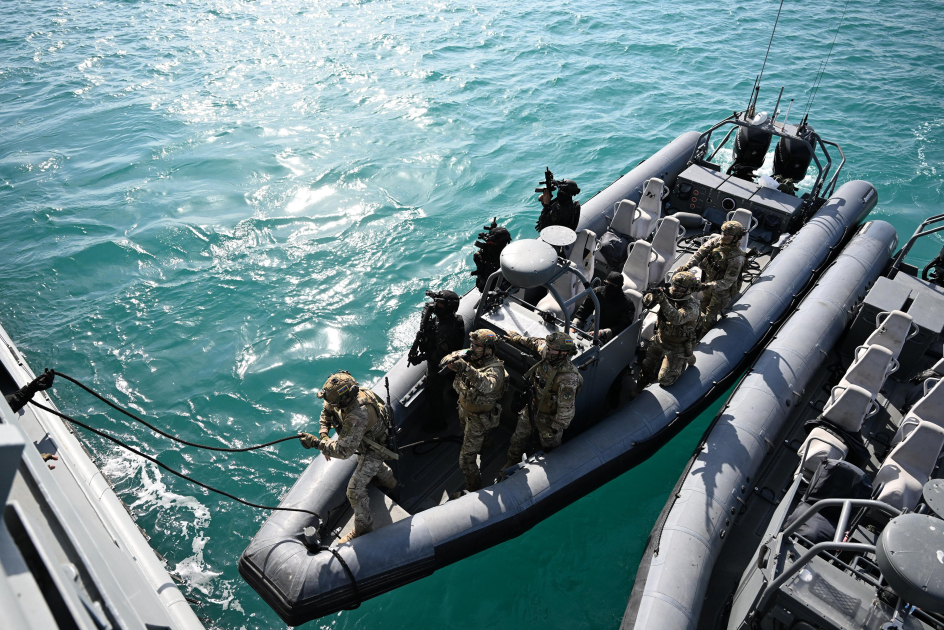 Prezident İlham Əliyev və Birləşmiş Ərəb Əmirliklərinin Prezidenti Əbu-Dabidə “Sülh Qalxanı – 2026” birgə əməliyyat-taktiki təlimini izləyiblər (FOTO)