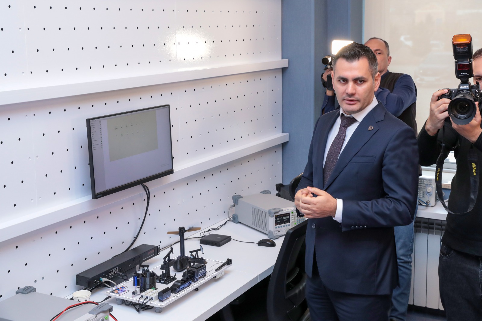 “İnformasiya Təhlükəsizliyi Testləri” laboratoriyası istifadəyə verildi (FOTO)