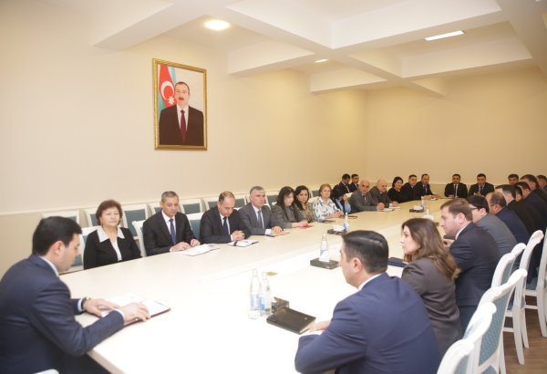 Xaçmaz Rayon İcra Hakimiyyətində struktur dəyişikliyi həyata keçirilib (FOTO)