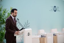 Heydər Əliyev Fondunun vitse-prezidenti Leyla Əliyeva Əbu-Dabidə "İnsan Qardaşlığı Məclisi" tədbirində iştirak edib (FOTO)