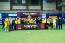 Yelo Bank banklararası mini-futbol liqasının çempionu olub (FOTO)