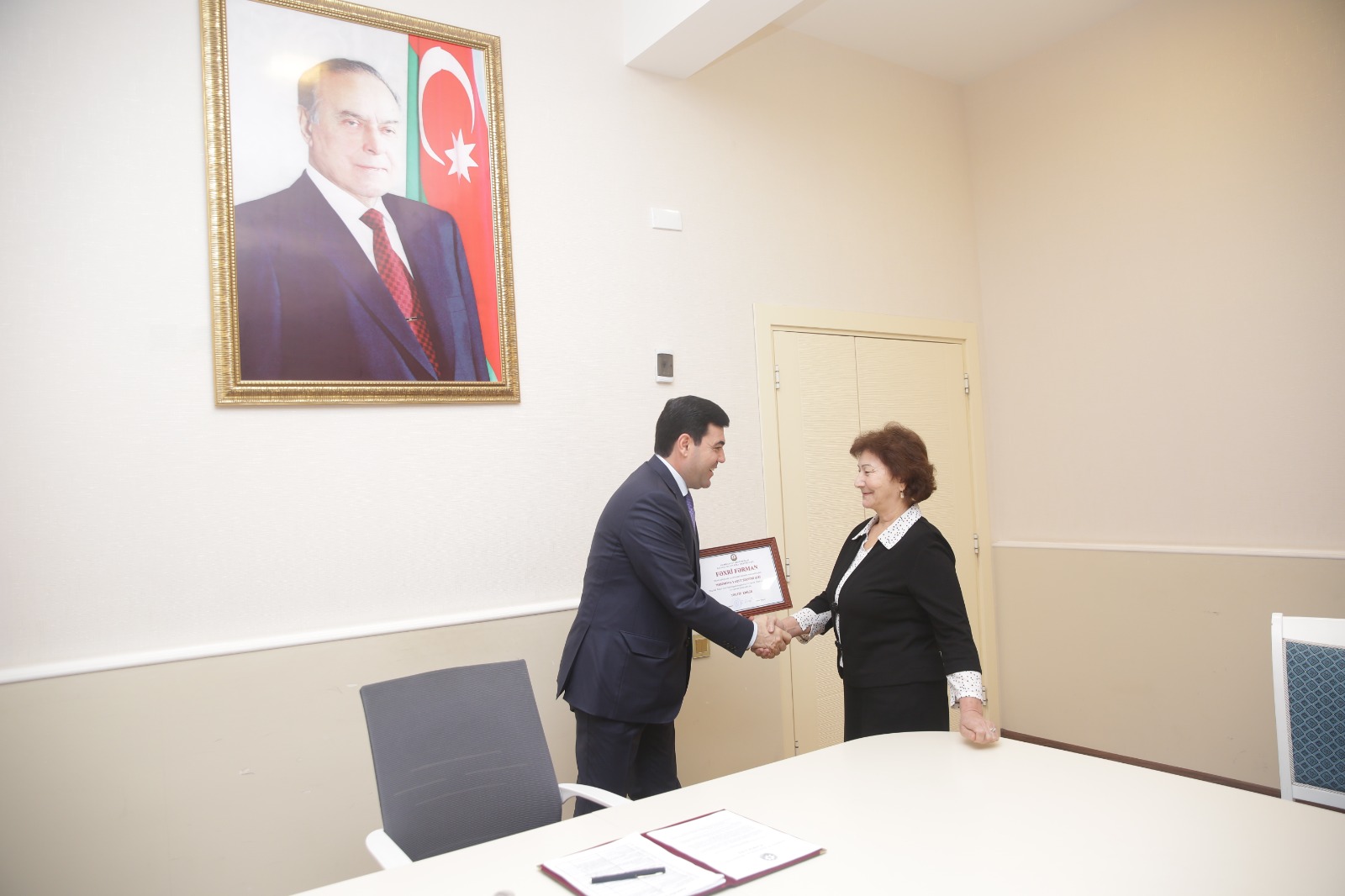 Xaçmaz Rayon İcra Hakimiyyətində struktur dəyişikliyi həyata keçirilib (FOTO)