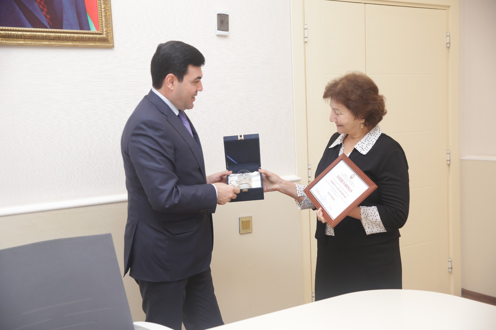 Xaçmaz Rayon İcra Hakimiyyətində struktur dəyişikliyi həyata keçirilib (FOTO)