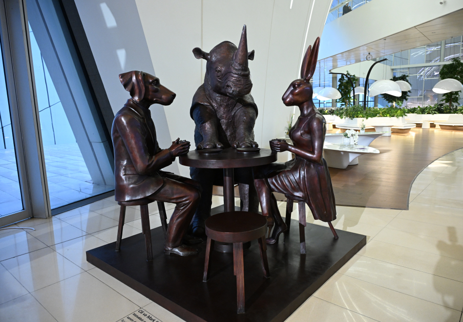 Heydər Əliyev Mərkəzində “Vəhşi təbiətin super qəhrəmanları” sərgisi açılıb (FOTO/VİDEO)