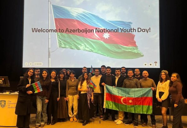 Şeffild Universitetində Azərbaycan Gəncləri Günü münasibətilə film nümayiş olunub (FOTO)