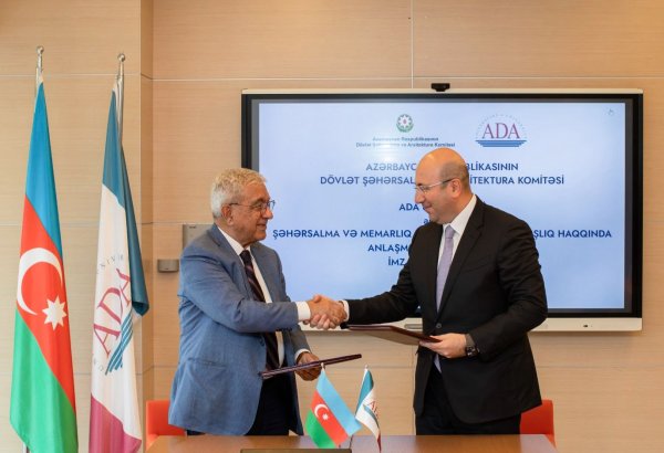 Dövlət Komitəsi ilə ADA Universiteti arasında Anlaşma Memorandumu imzalandı (FOTO)