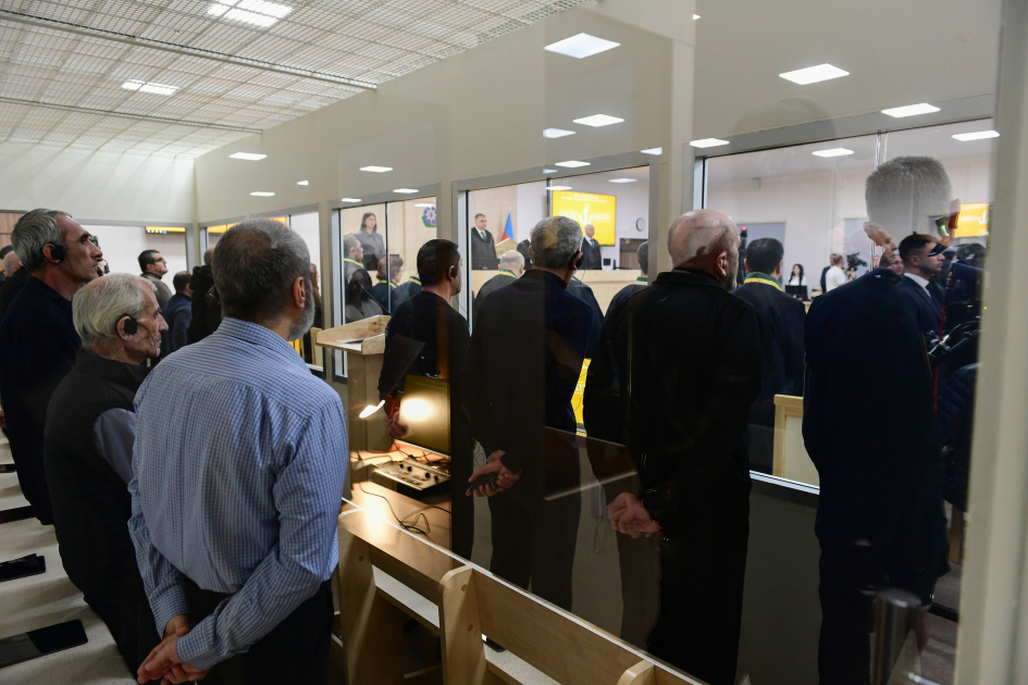 Ermənistan vətəndaşlarının məhkəməsində hökm elan olunub (FOTO)