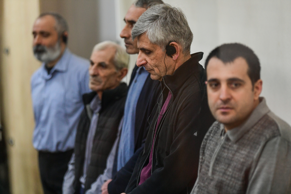 Ermənistan vətəndaşlarının məhkəməsində hökm elan olunub (FOTO)