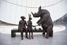 Heydər Əliyev Mərkəzində “Vəhşi təbiətin super qəhrəmanları” sərgisi açılıb (FOTO/VİDEO)