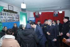 Elnur Rzayev Çarxı kəndində sakinlərlə görüşüb (FOTO)