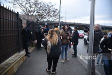 Güllələnmə hadisəsi baş verən liseyin qarşısındakı son vəziyyət (FOTO)