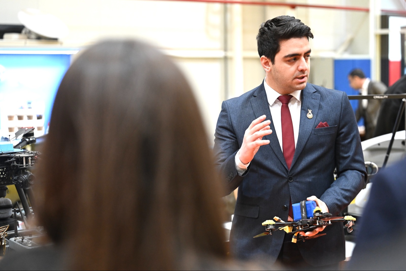 TİF, Kapital Bank və Visa Azərbaycan nümayəndə heyəti Milli Aviasiya Akademiyasında olub (FOTO)