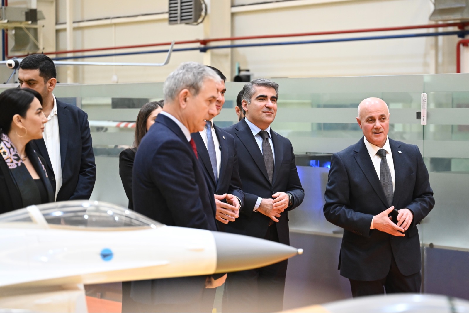 TİF, Kapital Bank və Visa Azərbaycan nümayəndə heyəti Milli Aviasiya Akademiyasında olub (FOTO)