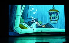 Heydər Əliyev Fondunun vitse-prezidenti Leyla Əliyeva və Alena Əliyeva Gəncə Dövlət Dram Teatrında “İsi və Piti” animasiya serialının premyerasında olublar (FOTO)