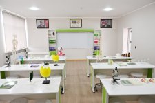 Heydər Əliyev Fondunun vitse-prezidenti Leyla Əliyeva və Alena Əliyeva Gəncədə STEAM mərkəzində və 37 nömrəli tam orta məktəbdə olublar (FOTO)