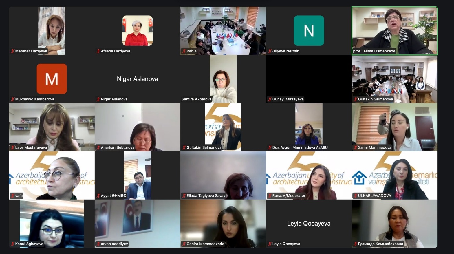 Dil mövzusunda beynəlxalq elmi-praktik konfrans keçirildi (FOTO)