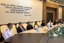 Dövlət Dəniz və Liman Agentliyində Azərbaycanın mexanik sertifikatı əldə edən ilk qadın dənizçisi ilə görüş olub (FOTO)