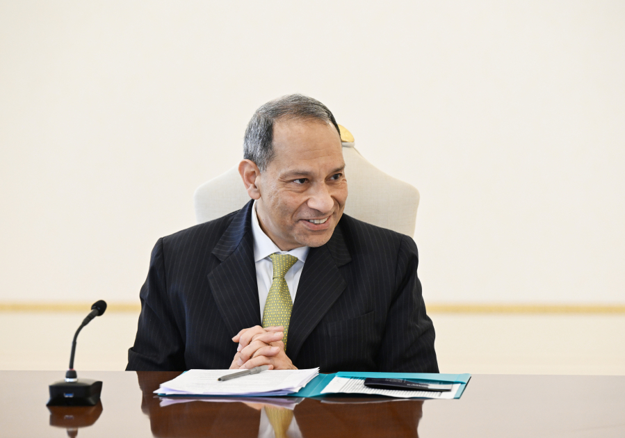 Prezident İlham Əliyev ABŞ Ticarət Palatasının nümayəndə heyətini qəbul edib (FOTO)