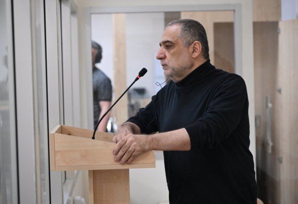 Vardanyan məhkəmədə Füzulinin qəzəlini oxudu