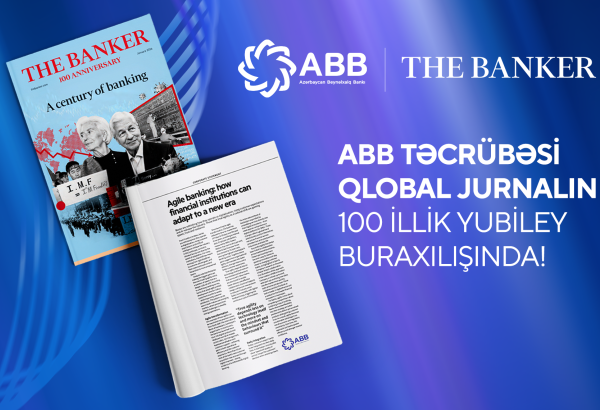 ABB təcrübəsi qlobal jurnalın 100 illik yubiley buraxılışında!