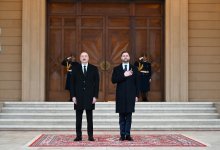 Bakıda Amerika Birləşmiş Ştatlarının Vitse-prezidentinin rəsmi qarşılanma mərasimi olub (FOTO)