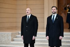Bakıda Amerika Birləşmiş Ştatlarının Vitse-prezidentinin rəsmi qarşılanma mərasimi olub (FOTO)