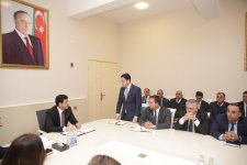 Xaçmaz Rayon İcra Hakimiyyətində növbəti iclas keçirilib (FOTO)