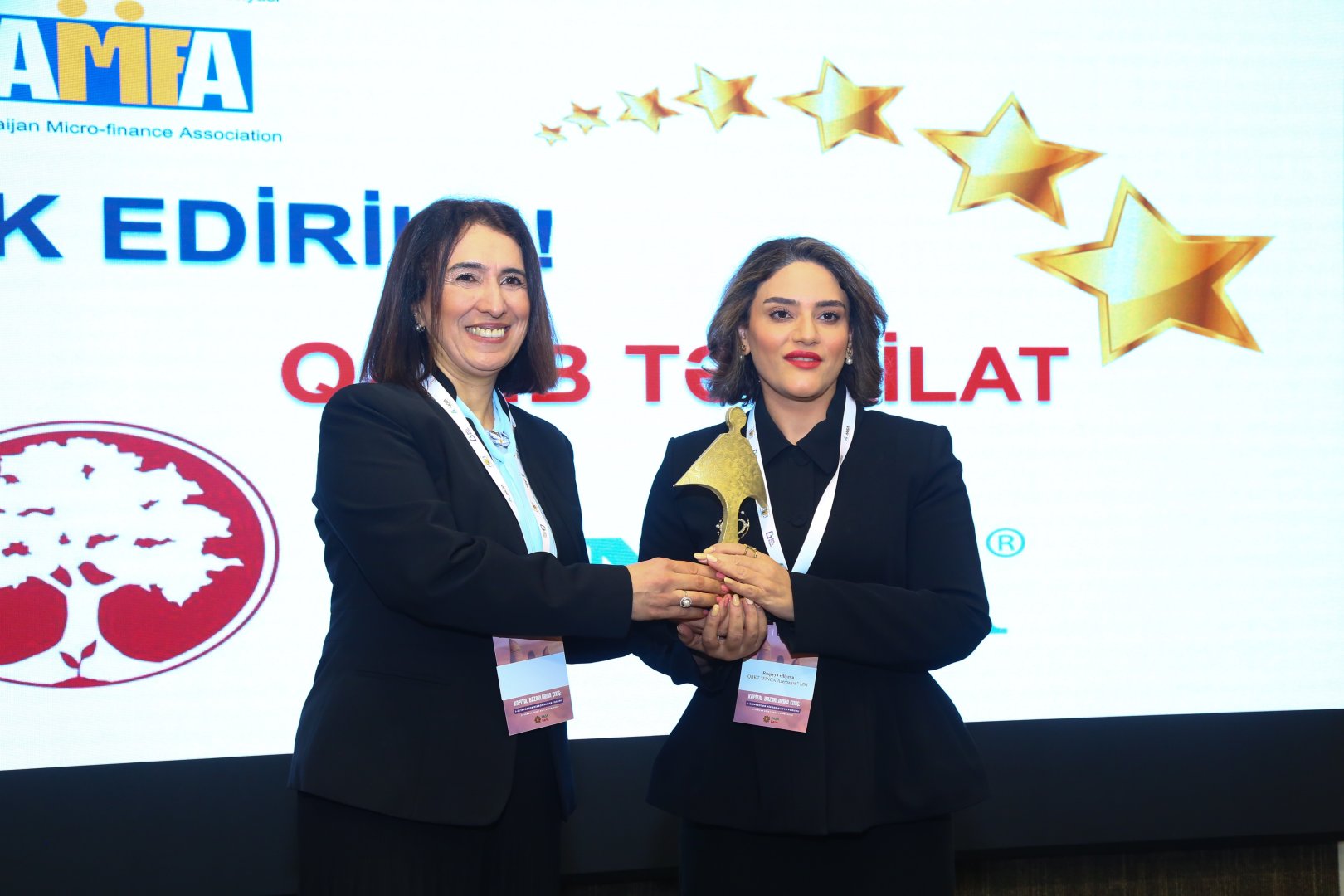 “FINCA Azerbaijan” BOKT 1-ci İnvestor Mikromaliyyə Forumunda mükafatlandırılıb (FOTO)