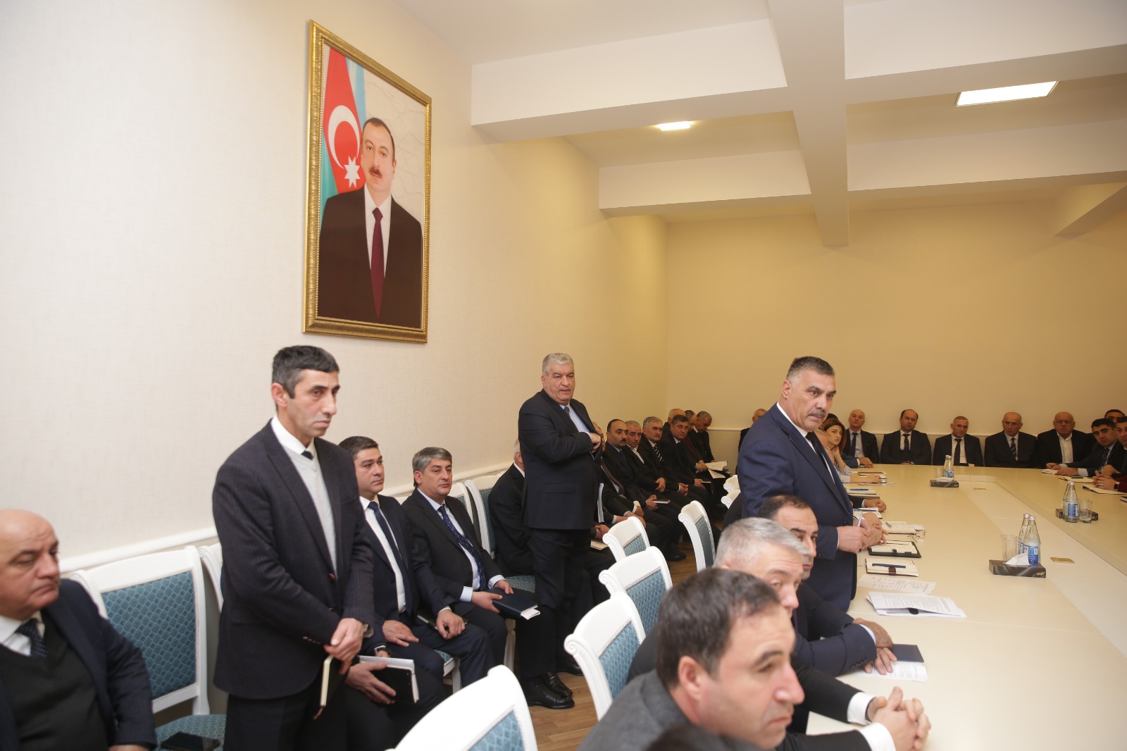 Xaçmaz Rayon İcra Hakimiyyətində növbəti iclas keçirilib (FOTO)