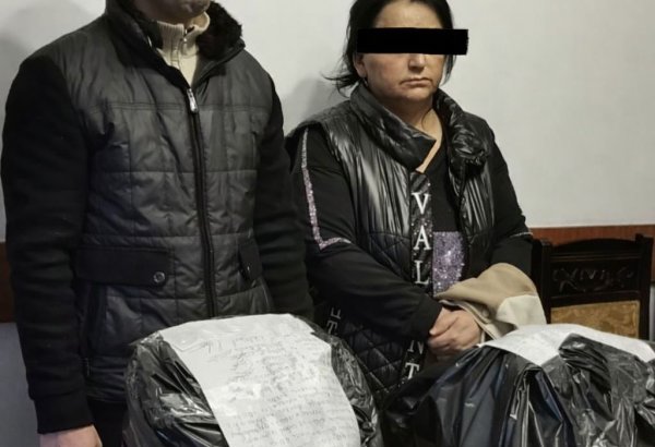 İmişlidə narkokuryerliyə cəlb olunan qadın və kişi saxlanıldı