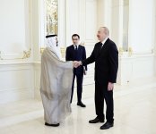 Prezident İlham Əliyev Ərəb Parlamentinin prezidentinin başçılıq etdiyi nümayəndə heyətini qəbul edib (FOTO/VİDEO)