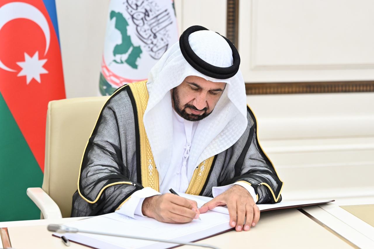 Milli Məclisin sədri Ərəb Parlamentinin prezidenti ilə görüşdü (FOTO)