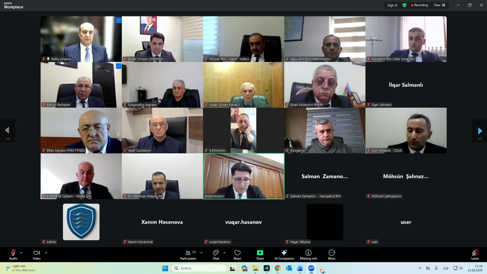 Yuxarı Şirvan kanalında ildə təxminən 350 milyon m³ su itkisi baş verir - RƏSMİ (FOTO)