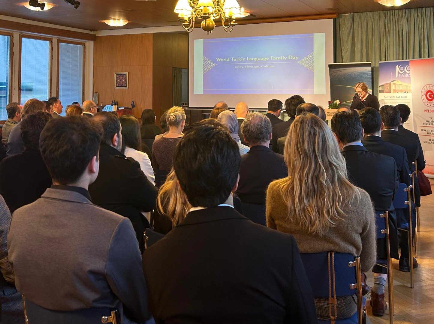 Helsinkidə Dünya Türk Dili Ailəsi Günü qeyd olunub (FOTO)