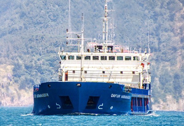 ASCO-nun bu gəmisi təmirdən sonra ilk dəfə yük daşıyıb