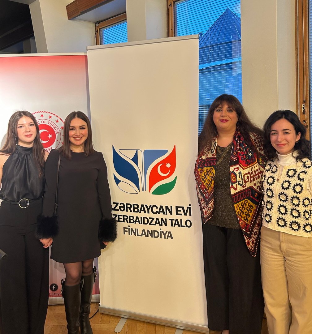 Helsinkidə Dünya Türk Dili Ailəsi Günü qeyd olunub (FOTO)