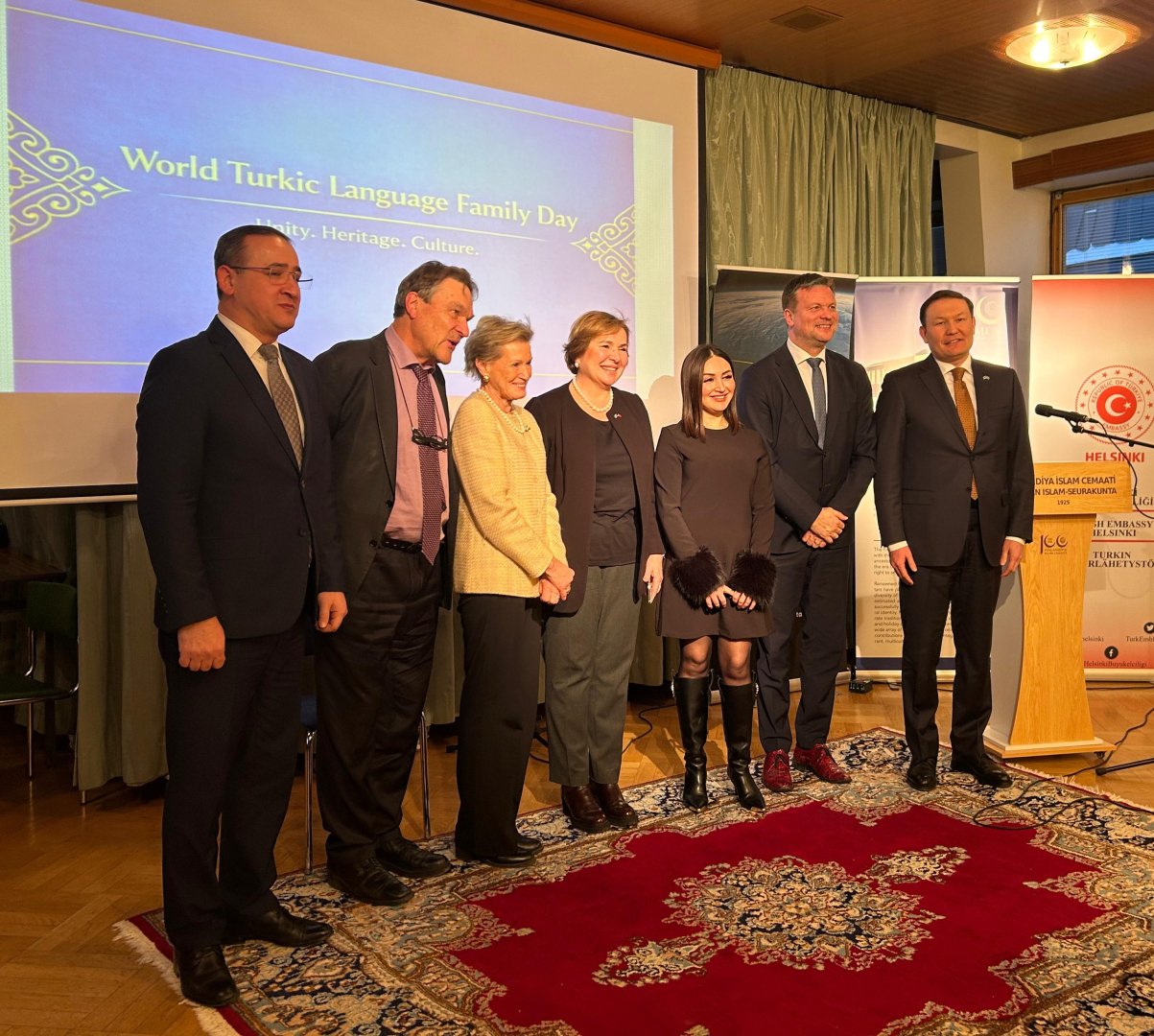 Helsinkidə Dünya Türk Dili Ailəsi Günü qeyd olunub (FOTO)