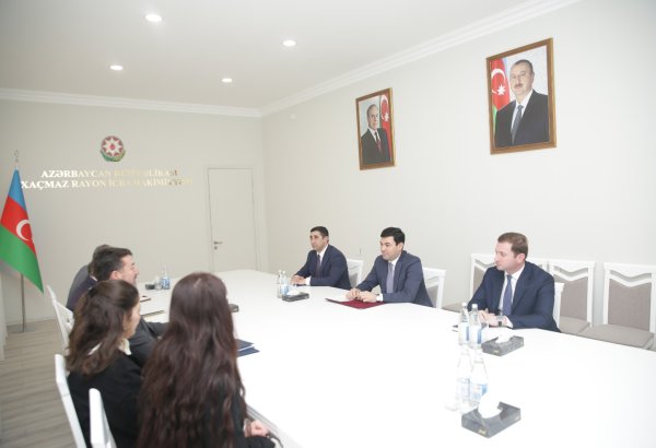 Elnur Rzayev Türk Əməkdaşlıq və Koordinasiya Agentliyinin Bakı Proqram Koordinatoru ilə görüşüb (FOTO)