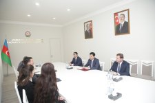 Elnur Rzayev Türk Əməkdaşlıq və Koordinasiya Agentliyinin Bakı Proqram Koordinatoru ilə görüşüb (FOTO)