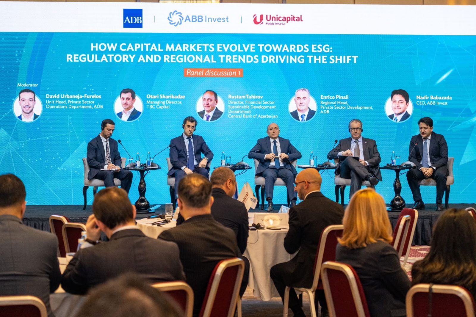 Azərbaycan üçün İnkişafın Növbəti Mərhələsi: Yaşıl və Davamlı Artım Üçün Kapital Bazarları (FOTO)