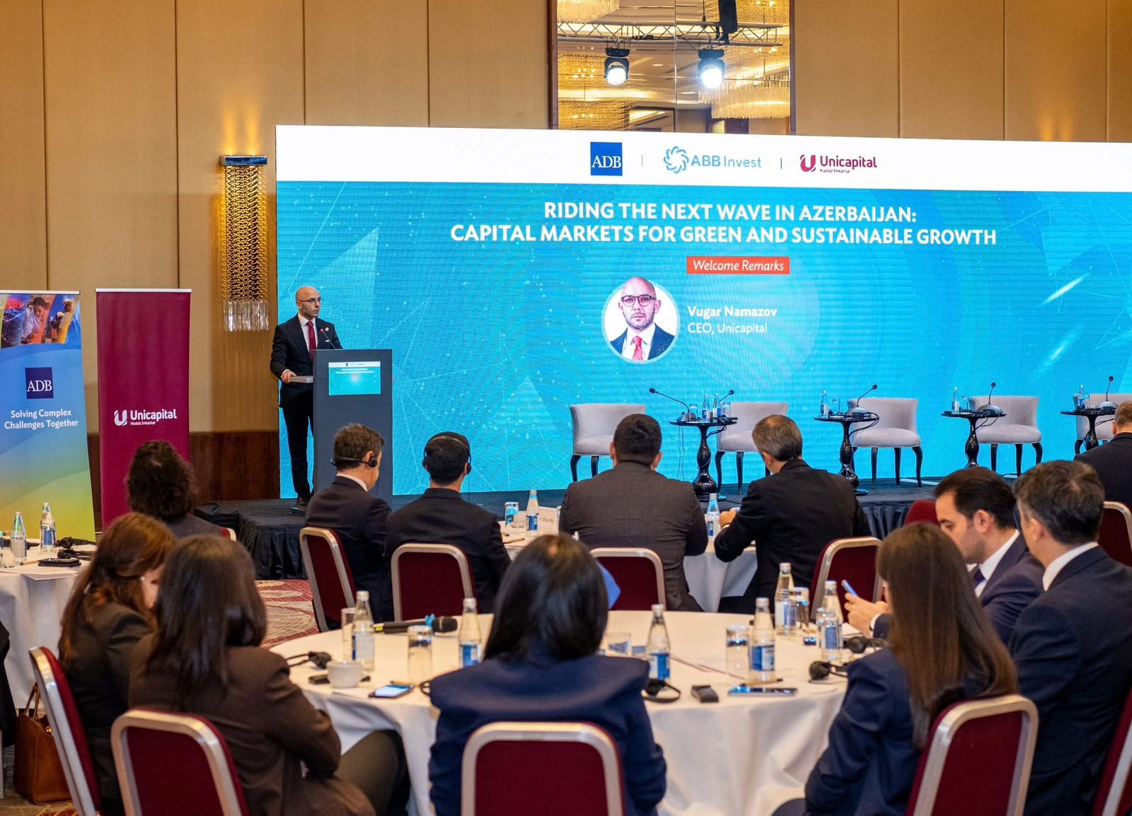 Azərbaycan üçün İnkişafın Növbəti Mərhələsi: Yaşıl və Davamlı Artım Üçün Kapital Bazarları (FOTO)