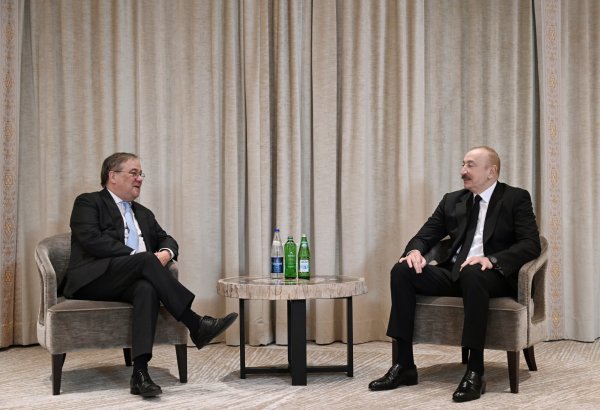 Prezident İlham Əliyev Münxendə Bundestaqın xarici siyasət komitəsinin sədri ilə görüşüb (FOTO/VİDEO)